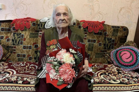 100-летний юбилей празднует жительница Куртамышского МО Клавдия Семкина