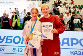 Масленникова Мария - победитель престижных соревнований по каратэ