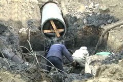 В Шадринске отремонтирован центральный коллектор