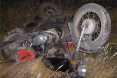 В ДТП погиб водитель мотоцикла