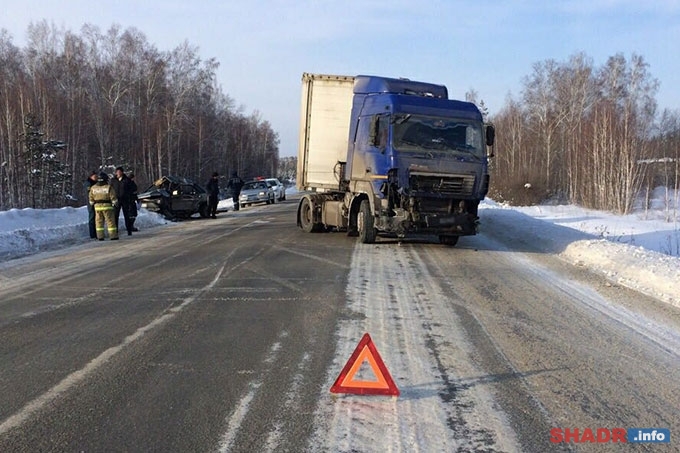 На федеральной трассе в результате ДТП пострадал водитель