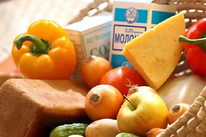 Цены на продукты питания в Зауралье ниже средних по округу