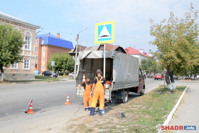 Пешеходные переходы у шадринских школ должны выглядеть по-новому