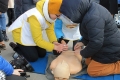 Прохожих обучали первой доврачебной помощи при ДТП