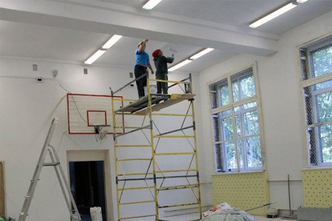 За 2 года в селах и малых городах Курганской области будет отремонтировано 45 школьных спортзалов