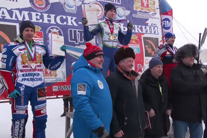 Никита Богданов - Чемпион России по ледовому спидвею