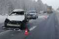 По вине водителя большегруза пострадали 4 легковых автомобиля