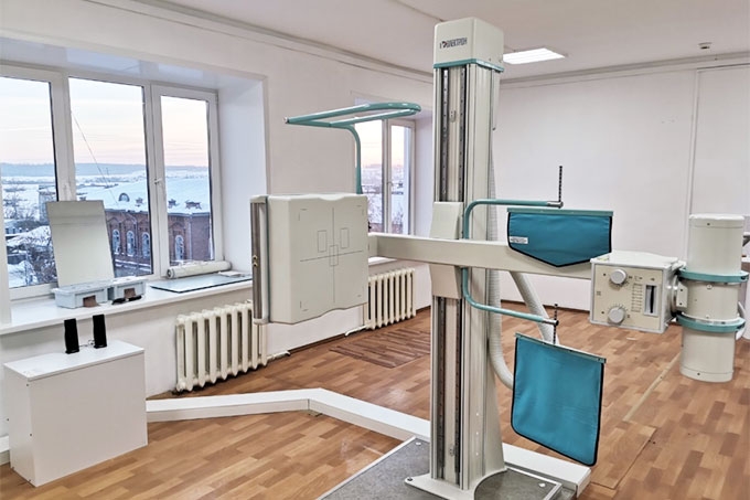 В Шадринской поликлинике начал работать современный рентгенологический комплекс
