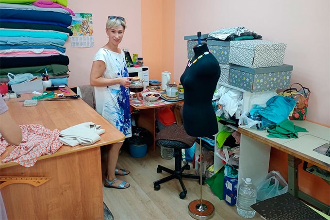 Жительница Шадринска смогла открыть ателье благодаря мерам поддержки бизнеса