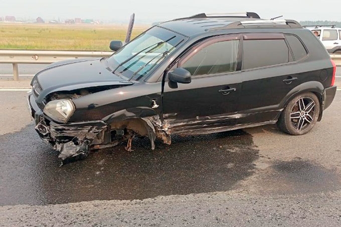 Автоледи получила травмы в результате аварии на трассе в Зауралье