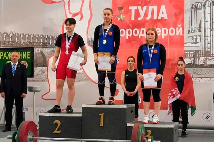 Кристина Клевакина – бронзовый призёр Первенства России по тяжёлой атлетике