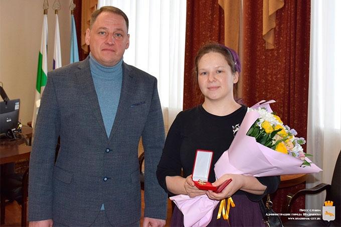 Вера Волошенюк удостоена знака отличия «Материнская слава»