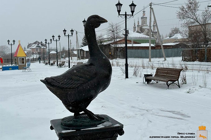 Шадринский гусь на гербе кто придумал