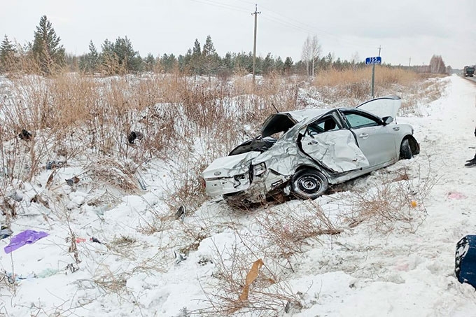 Авария на трассе «Иртыш»: 2 погибших и 1 пострадавший