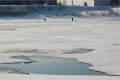 В Шадринске на реке Исеть наблюдается подъем воды