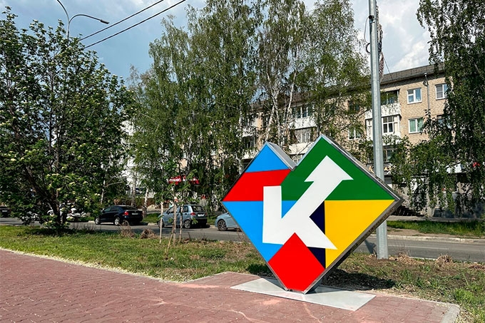 В Шадринске установлен новый арт-объект
