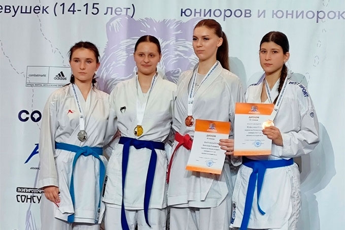 Фуфалдина Юлия – бронзовый призёр Первенства России по каратэ
