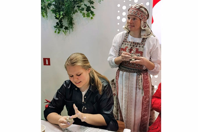 Мастер-ремесленник из Шадринска Екатерина Черных провела мастер-классы в Москве