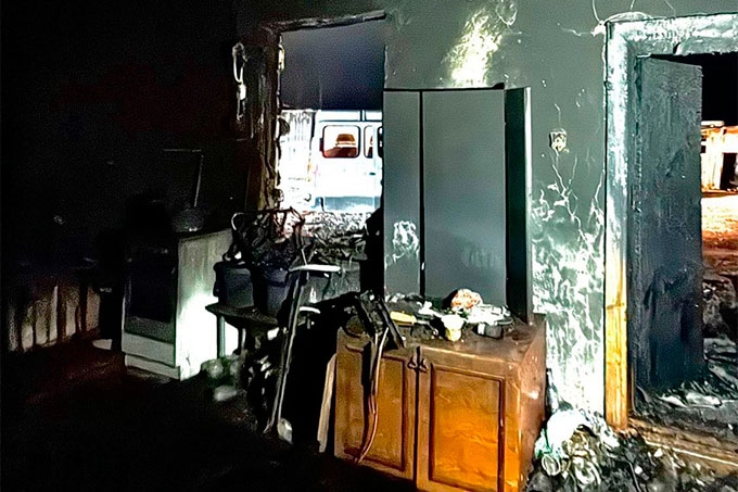 Тело погибшего хозяина дома обнаружено после тушения пожара в Катайском МО