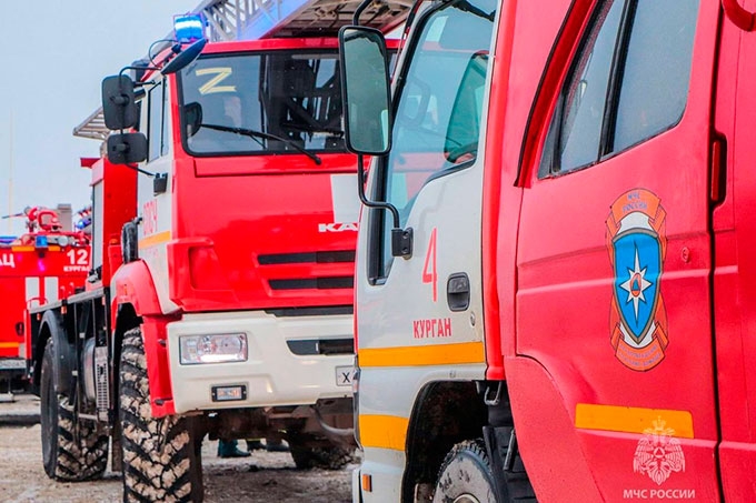 В 2 раза меньше пожаров произошло в Курганской области в новогодние праздники, чем в прошлом году