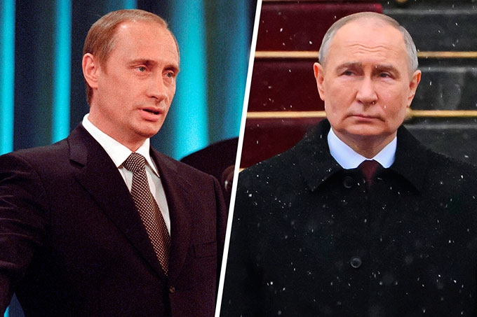 25 лет назад Владимир Путин впервые стал президентом России