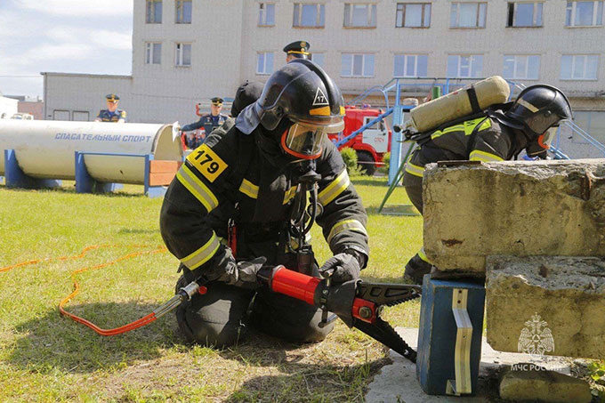 Лучшее звено газодымозащитной службы» выбрали в Курганской области