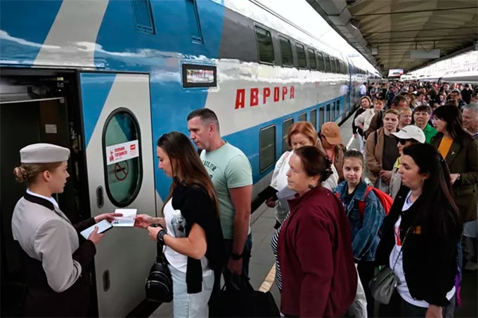 Скоростной поезд «Аврора» установил рекорд России