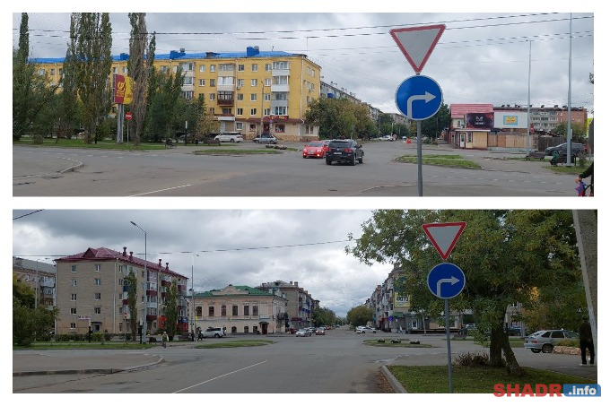 Изменена схема движения автотранспорта на улице Карла Либкнехта в Шадринске