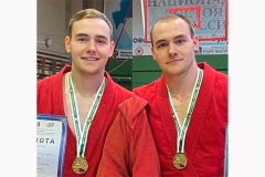 Шадринцам Александру и Георгию Нелюбиным присвоены звания Мастеров спорта России по самбо