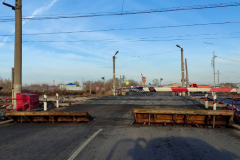 Переезд в Хлызово будет закрыт для движения автотранспорта