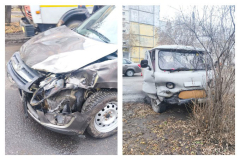 Водитель легковушки спровоцировал ДТП в Шадринске