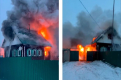 Дом, баня, гараж, сарай: Крупный пожар ликвидирован в Кетовском МО
