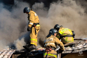 2 человека спасены из горящего жилого дома в Белозерском МО