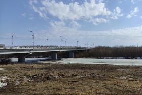 В Шадринске уровень воды в реке на 1 метр выше нормы и продолжает расти