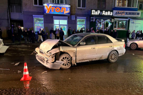 В ДТП на улице Свердлова пострадал малолетний ребенок