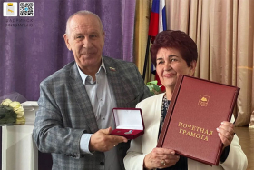 Заслуженный учитель РФ Ольга Гришина отмечает 80-летие