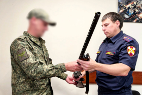 Росгвардия передала на фронт новую партию оружия