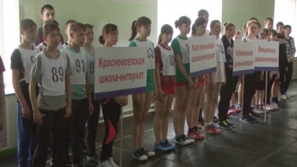 Соревнования по легкой атлетике среди детей-инвалидов