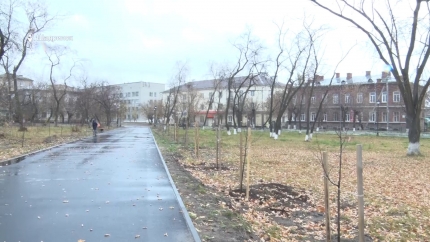 Вандализм в сквере Воинской славы